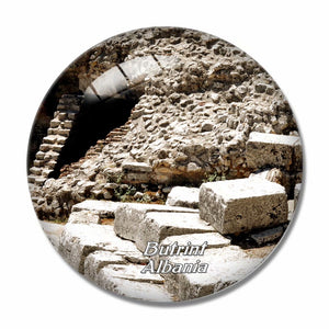 Butrint National Park Albania 3D Fridge Magnet Crystal Glass