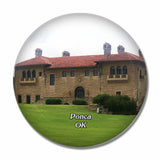 Ponca  Marland Estate Oklahoma USA 3D Fridge Magnet Crystal Glass