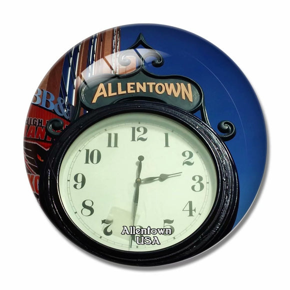 USA America Allentown ClockPennsylvania 3D Fridge Magnet Crystal Glass