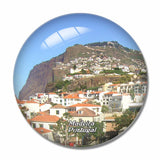 Portugal Pico Fort Madeira 3D Fridge Magnet Crystal Glass