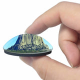 America USA Devils Tower Wyoming 3D Fridge Magnet Crystal Glass