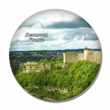 France Besancon Castle 3D Fridge Magnet Crystal Glass