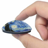 Holland Starry Night Van Gogh 3D Fridge Magnet Crystal Glass