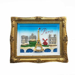 Paris France Fridge Magnet 3D Resin