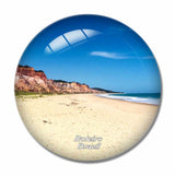 Brazil Gunga Beach Roteiro 3D Fridge Magnet Crystal Glass