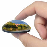 UK England Bridgnorth River 3D Fridge Magnet Crystal Glass