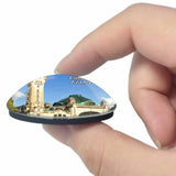 France Limoges Railway Station 3D Fridge Magnet Crystal Glass