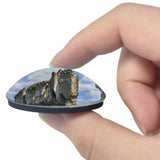 Slovakia Cabrad Castle 3D Fridge Magnet Crystal Glass