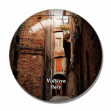 Italy Volterra Old Street 3D Fridge Magnet Crystal Glass