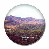 USA America Colorado Chautauqua Park Boulder 3D Fridge Magnet Crystal Glass