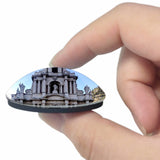 Italy Scicli 3D Fridge Magnet Crystal Glass