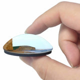 UK England Bridport Beach 3D Fridge Magnet Crystal Glass
