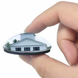 Plymouth President Calvin Coolidge Vermont USA 3D Fridge Magnet Crystal Glass