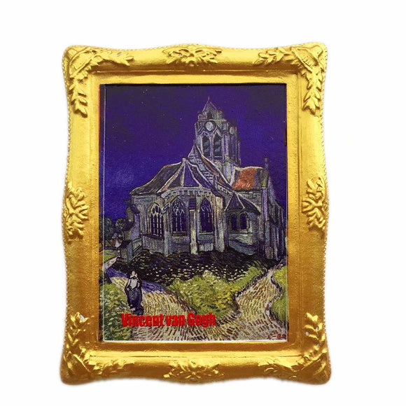 Van Gogh Church Netherlands Holland Fridge Magnet 3D Resin