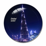 UAE The Dubai Fountain Burj Khalifa Dubai 3D Fridge Magnet Crystal Glass