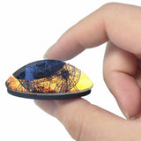 UK England Jodrell Bank Discovery Centre Macclesfield 3D Fridge Magnet Crystal Glass