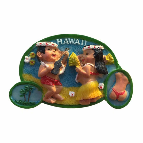 Hawaii USA America Fridge Magnet 3D Resin