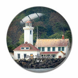 Port Townsend Park Washington USA 3D Fridge Magnet Crystal Glass