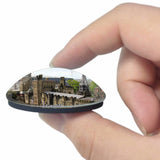 UK England Cardiff Castle 3D Fridge Magnet Crystal Glass