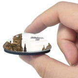 UK England Princes Street Edinburgh 3D Fridge Magnet Crystal Glass