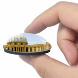 Cathedral Yamoussoukro Ivory Coast Cote d'Ivoire 3D Fridge Magnet Crystal Glass