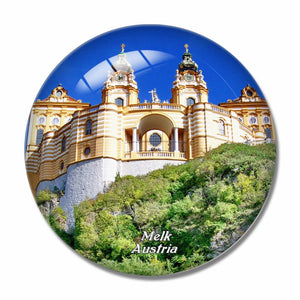 Austria Melk Abbey 3D Fridge Magnet Crystal Glass