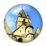 Sibiu Romania 3D Fridge Magnet Crystal Glass