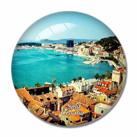 Croatia Hvar Island Marjan Park Split 3D Fridge Magnet Crystal Glass