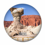 Valley Of The Moon San Juan Argentina 3D Fridge Magnet Crystal Glass