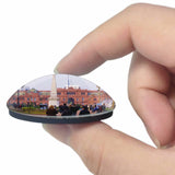 May square Buenos Aires Argentina 3D Fridge Magnet Crystal Glass