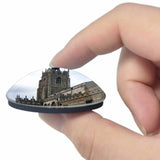 UK England Chelmsford Cathedral 3D Fridge Magnet Crystal Glass