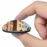 UK England Quarr Abbey Ryde 3D Fridge Magnet Crystal Glass