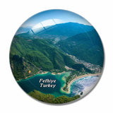 Turkey Oludeniz Fethiye 3D Fridge Magnet Crystal Glass