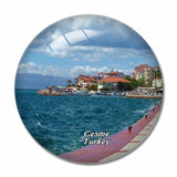 Turkey Cesme Castle 3D Fridge Magnet Crystal Glass