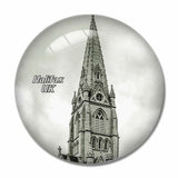UK England Piece Hall Halifax 3D Fridge Magnet Crystal Glass