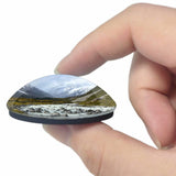 New Zealand Hooker Valley Track 3D Fridge Magnet Crystal Glass