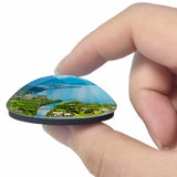 Italy Verbania Lago Maggiore 3D Fridge Magnet Crystal Glass