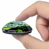 Castries St. Lucia 3D Fridge Magnet Crystal Glass