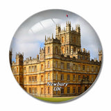 UK England Highclere Castle Newbury 3D Fridge Magnet Crystal Glass
