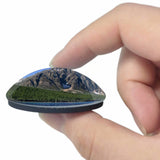 Canada British Columbia Whistler 3D Fridge Magnet Crystal Glass