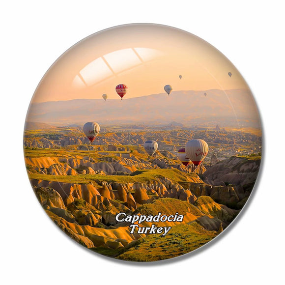 Turkey Cappadocia 3D Fridge Magnet Crystal Glass