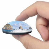 France Guadeloupe 3D Fridge Magnet Crystal Glass