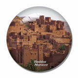 Morocco Ait Ben Haddou 3D Fridge Magnet Crystal Glass