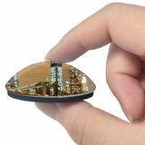 USA America Brooklyn Bridge New York 3D Fridge Magnet Crystal Glass