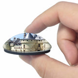 France Castle Loire 3D Fridge Magnet Crystal Glass