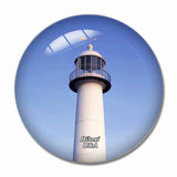 USA America Biloxi Lighthouse 3D Fridge Magnet Crystal Glass