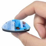 Morocco Chefchaouen Chaouen 3D Fridge Magnet Crystal Glass