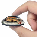Korea Paldalmun Gate Suwon 3D Fridge Magnet Crystal Glass