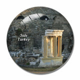 Turkey Greek Amphitheater Side 3D Fridge Magnet Crystal Glass