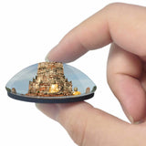 Thailand Wat Chai Watthanaram Ayutthaya 3D Fridge Magnet Crystal Glass